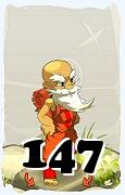 A Dofus character, Rogue-Air, by level 147