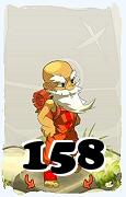 A Dofus character, Cra-Air, by level 158