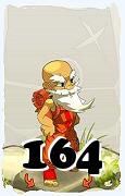 Um personagem do jogo Dofus, Steamer-Ar, de nivel 164