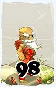 Um personagem do jogo Dofus, Cra-Ar, de nivel 98