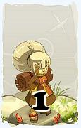 Um personagem do jogo Dofus, Enutrof-Ar, de nivel 1