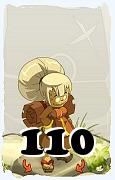 Um personagem do jogo Dofus, Enutrof-Ar, de nivel 110