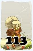 Un personnage du jeu Dofus, Pandawa-Air, au niveau 113