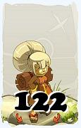 Um personagem do jogo Dofus, Enutrof-Ar, de nivel 122