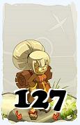 Um personagem do jogo Dofus, Enutrof-Ar, de nivel 127