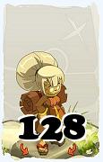 Um personagem do jogo Dofus, Enutrof-Ar, de nivel 128