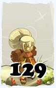 Um personagem do jogo Dofus, Sadida-Ar, de nivel 129