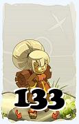 Un personaggio del gioco Dofus, Anutrof-Aria, al livello 133