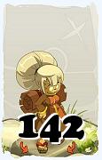 Un personnage du jeu Dofus, Roublard-Air, au niveau 142