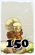 Un personnage du jeu Dofus, Enutrof-Air, au niveau 150