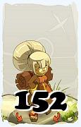 Um personagem do jogo Dofus, Enutrof-Ar, de nivel 152