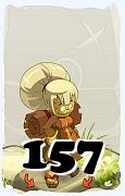 Um personagem do jogo Dofus, Enutrof-Ar, de nivel 157