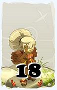 Um personagem do jogo Dofus, Steamer-Ar, de nivel 18