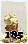 Um personagem do jogo Dofus, Sram-Ar, de nivel 185