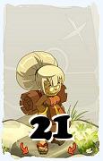 A Dofus character, Enutrof-Air, by level 21