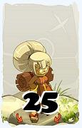 Um personagem do jogo Dofus, Cra-Ar, de nivel 25