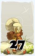 A Dofus character, Sadida-Air, by level 27