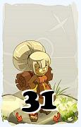 Un personnage du jeu Dofus, Pandawa-Air, au niveau 31