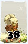 Un personaggio del gioco Dofus, Anutrof-Aria, al livello 38