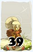 Um personagem do jogo Dofus, Enutrof-Ar, de nivel 39