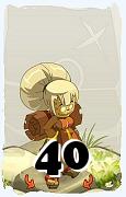 Um personagem do jogo Dofus, Enutrof-Ar, de nivel 40