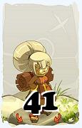 Un personaggio del gioco Dofus, Anutrof-Aria, al livello 41