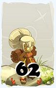 Un personaggio del gioco Dofus, Anutrof-Aria, al livello 62