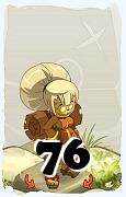 Um personagem do jogo Dofus, Enutrof-Ar, de nivel 76