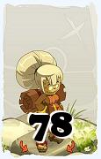 Um personagem do jogo Dofus, Enutrof-Ar, de nivel 78