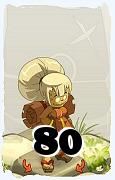 Um personagem do jogo Dofus, Enutrof-Ar, de nivel 80