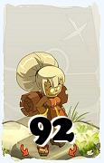 Um personagem do jogo Dofus, Enutrof-Ar, de nivel 92