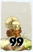 Um personagem do jogo Dofus, Enutrof-Ar, de nivel 99