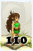 Un personaggio del gioco Dofus, Feca-Aria, al livello 110