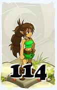 Un personnage du jeu Dofus, Ecaflip-Air, au niveau 114