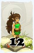 Un personnage du jeu Dofus, Féca-Air, au niveau 12