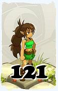 A Dofus character, Sacrier-Air, by level 121