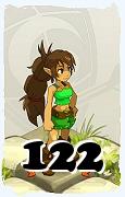 Un personnage du jeu Dofus, Féca-Air, au niveau 122