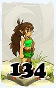 Un personnage du jeu Dofus, Féca-Air, au niveau 134