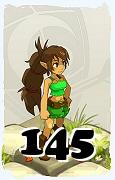 Un personnage du jeu Dofus, Féca-Air, au niveau 145