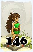 Un personaggio del gioco Dofus, Feca-Aria, al livello 146