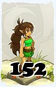 Un personaggio del gioco Dofus, Ecaflip-Aria, al livello 152