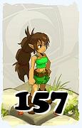 A Dofus character, Sacrier-Air, by level 157