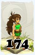 Un personnage du jeu Dofus, Féca-Air, au niveau 174