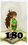 Um personagem do jogo Dofus, Feca-Ar, de nivel 180