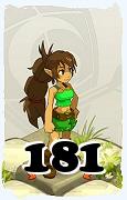 A Dofus character, Ecaflip-Air, by level 181