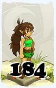 Un personnage du jeu Dofus, Iop-Air, au niveau 184