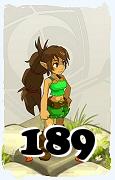 Un personnage du jeu Dofus, Iop-Air, au niveau 189