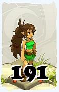 Un personnage du jeu Dofus, Féca-Air, au niveau 191