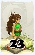 Un personnage du jeu Dofus, Féca-Air, au niveau 23