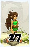 Un personnage du jeu Dofus, Féca-Air, au niveau 27